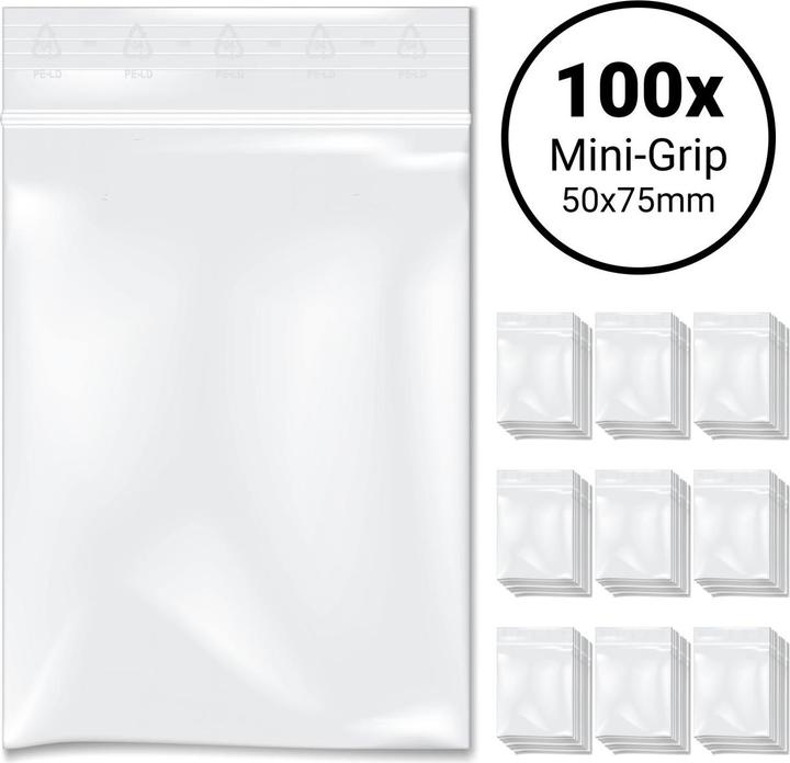 Audisana Schnellverschlussbeutel (Minigrip)