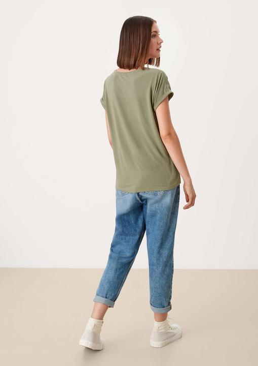 Produktbild S.Oliver T-Shirt Loose-Fit-Shirt im Lyocellmix (XS)