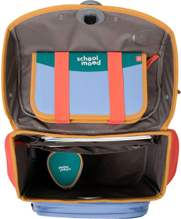 Immagine prodotto School-Mood Set di zaini per la scuola Timeless Pro da 7 pezzi (23.50 l)