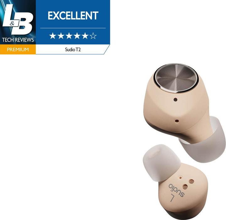 Actual product image Sudio T2 - aegte trådløse øretelefoner (ANC, 7.50 h, Wireless)