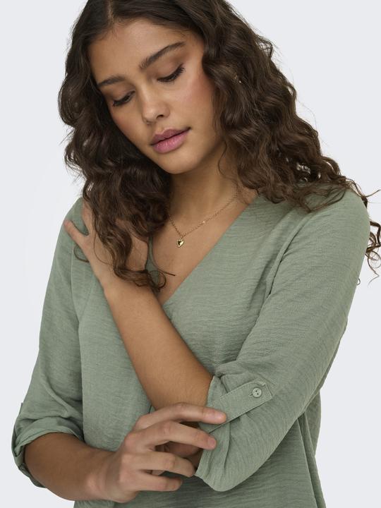 Produktbild JdY Einfarbiges Oberteil mit 3/4-Ärmeln (34)