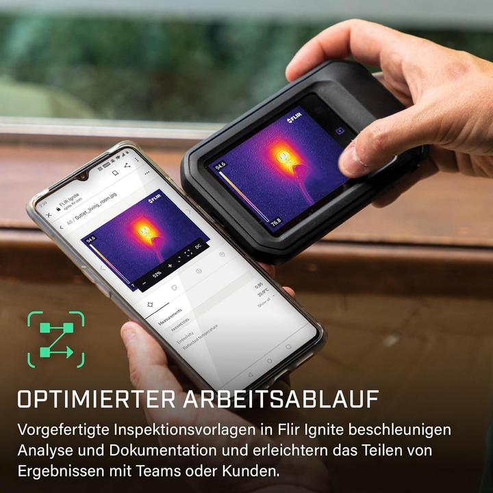 Actual product image Flir Compact Thermal Imaging Camera