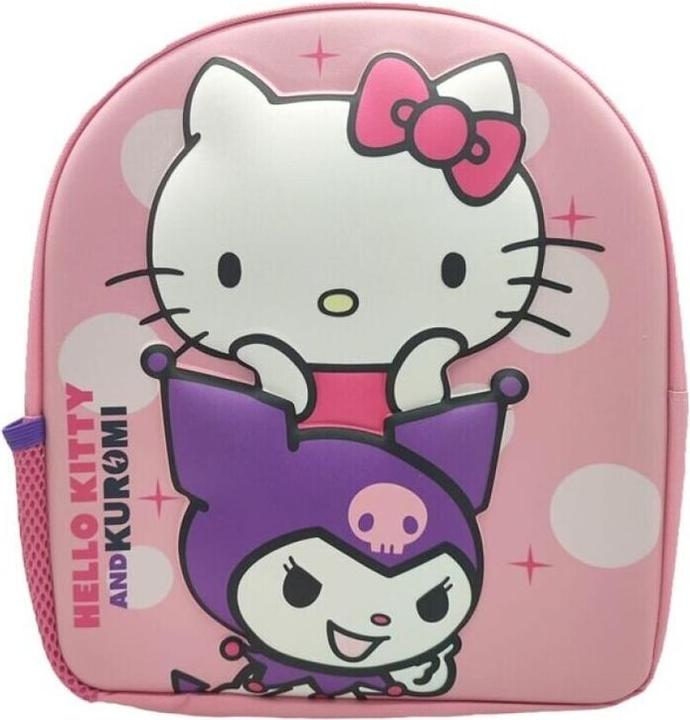 Actual product image Sanrio Hello Kitty & Kuromi 3D backpack 30cm