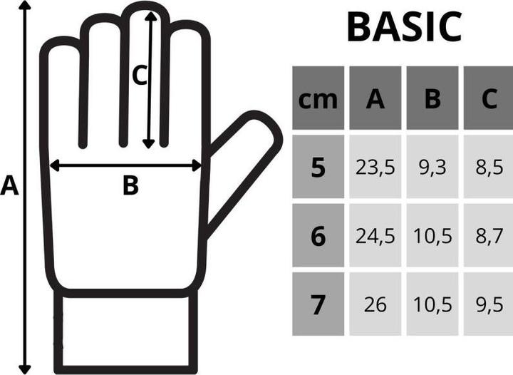 Actual product image Enero Rękawice Bramkarskie Basic R.6 (6)