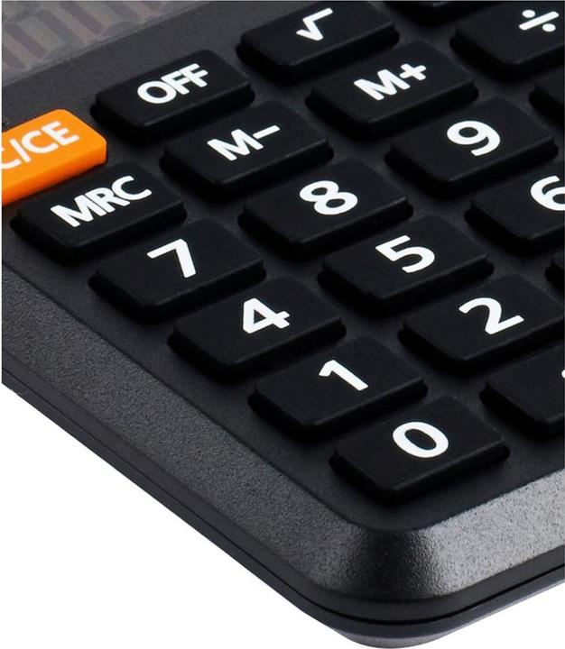 Image du produit Eleven Smart device pocket calculator LC210NR black (Cellules solaires, Piles)