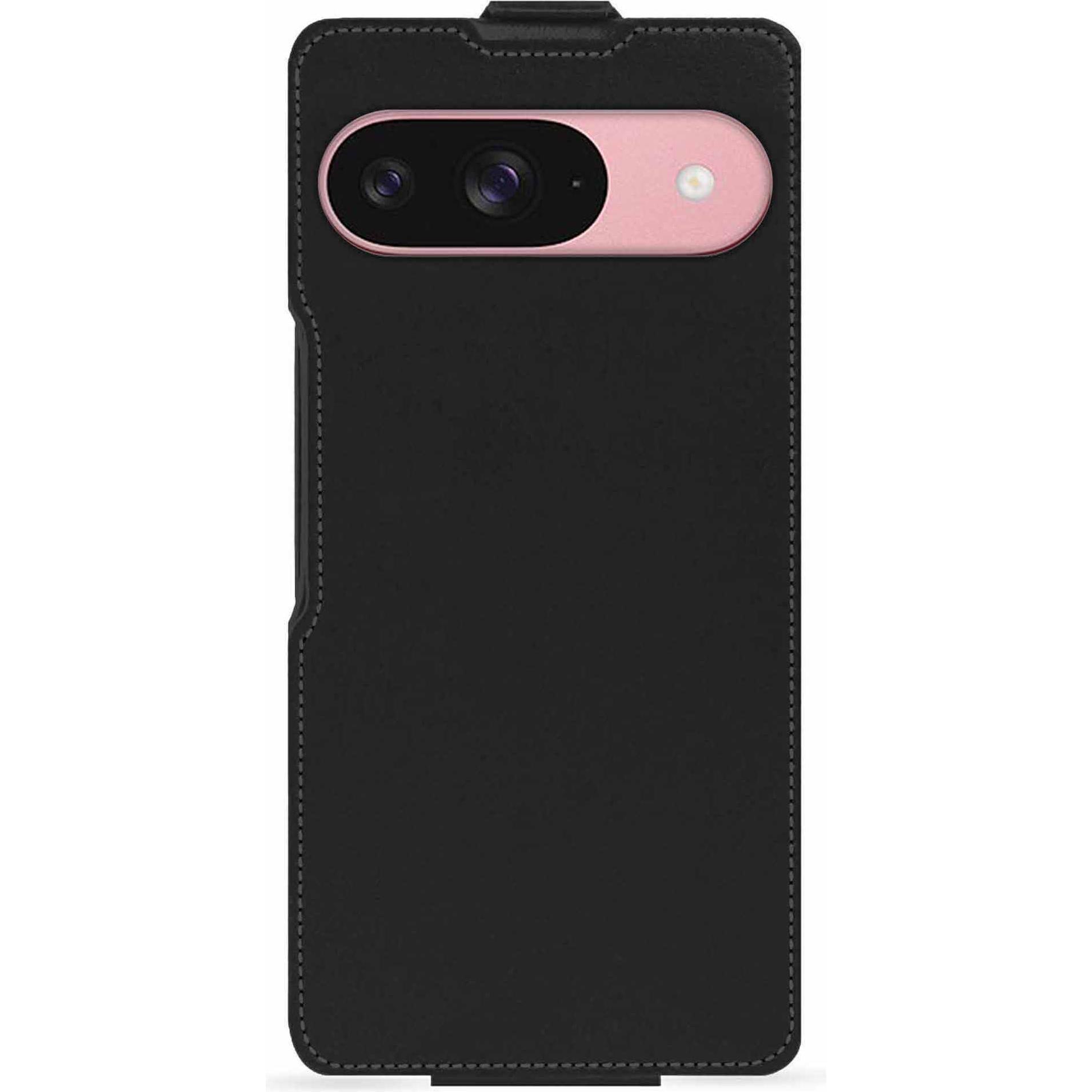 Thumbnail - Noreve Lederschutzhülle vertikal (Google Pixel 9), Smartphone Hülle, Braun