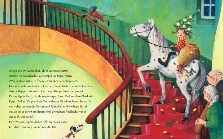 Produktbild Pippi Langstrumpf feiert Weihnachten (Deutsch, Angelika Kutsch, Astrid Lindgren, Katrin Engelking, 2014)