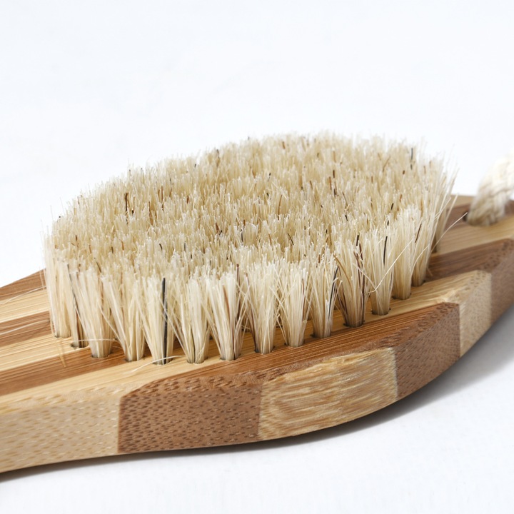 Immagine prodotto spirella Spazzola per piedi in bambù - 4 in 1 BEIGE - SPAZZOLA CORPO