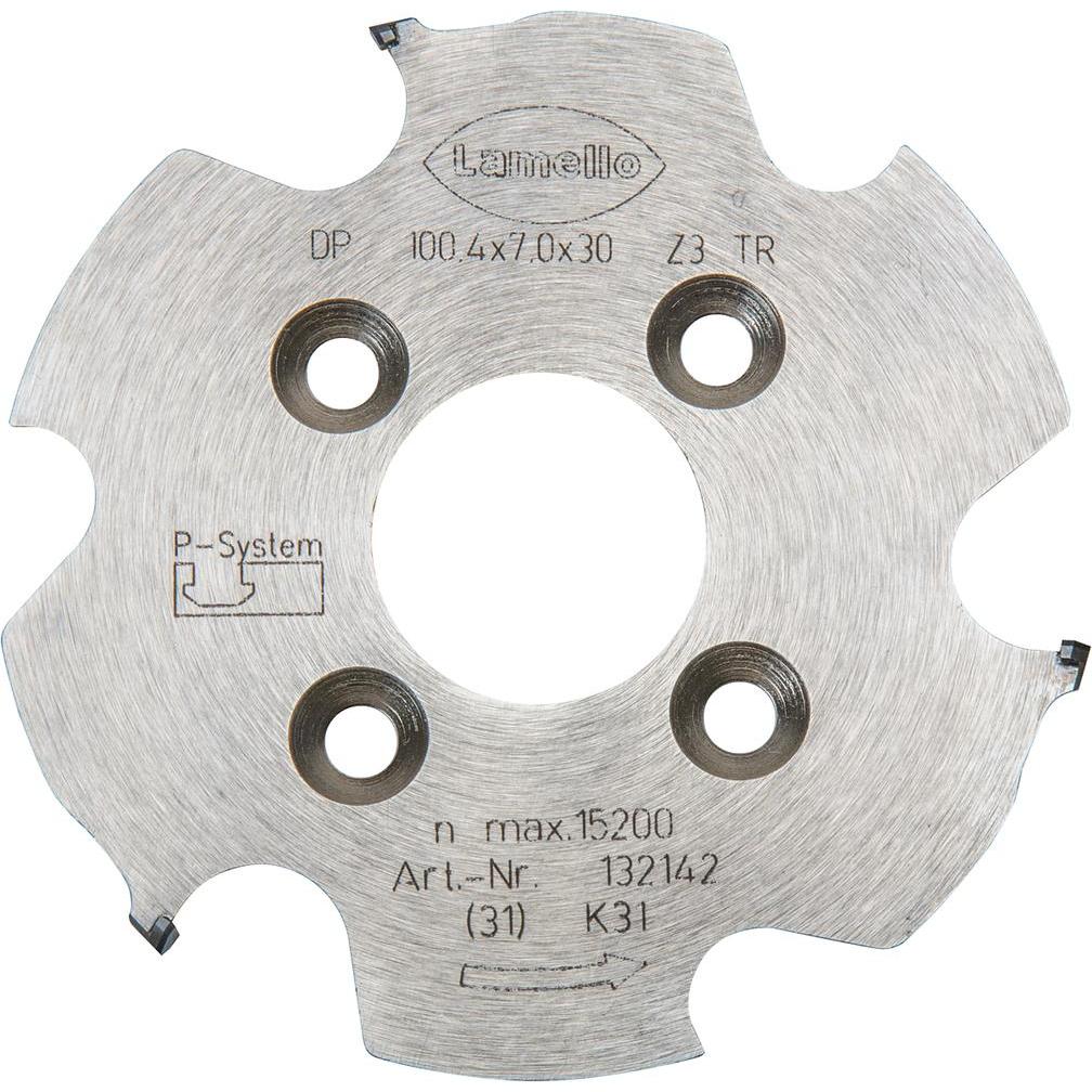 Lamello, Connettori in legno, Fresa per scanalature CNC (1 pz.)