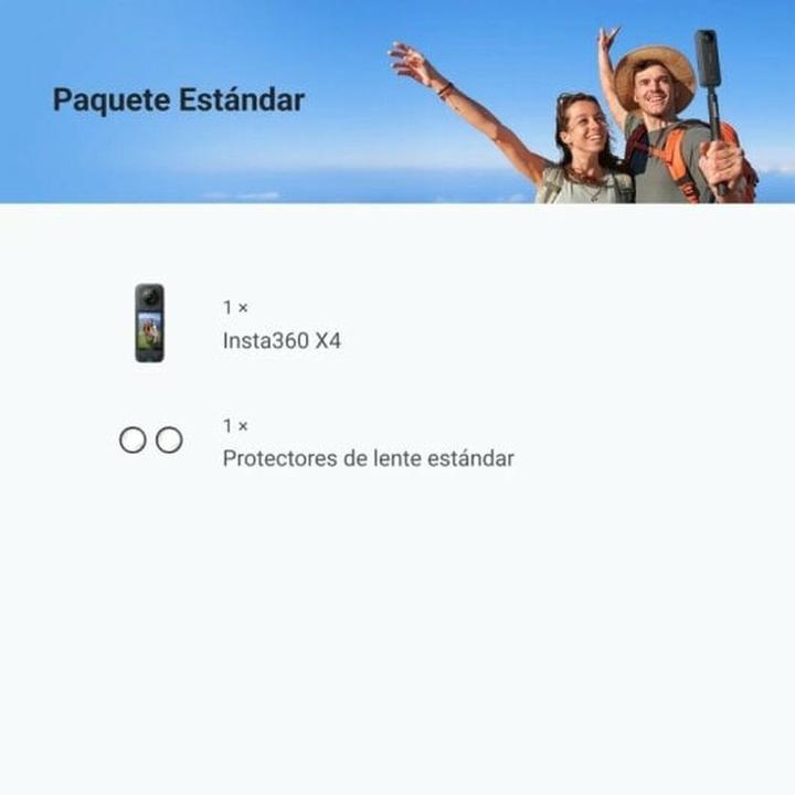 Produktbild Insta360 X4 Standard Bundle (30p, Bluetooth, WLAN)