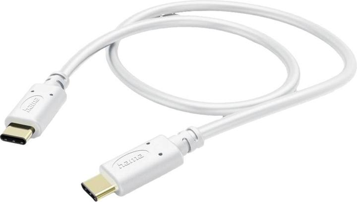 Actual product image Hama USB cable,USB-C-USB-C,1.5 m,ws (1.50 m, USB 2.0, 60 W)