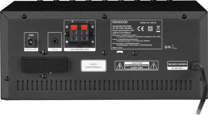 Immagine prodotto Kenwood M-9000S (Bluetooth, WiFi, Lettore CD, 2x 50 W)