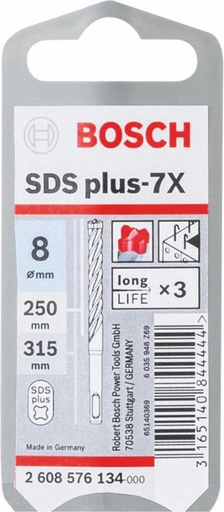 Productafbeelding Bosch Professional Zubehör Hamerboor 8 mm Accessoires (8 mm)