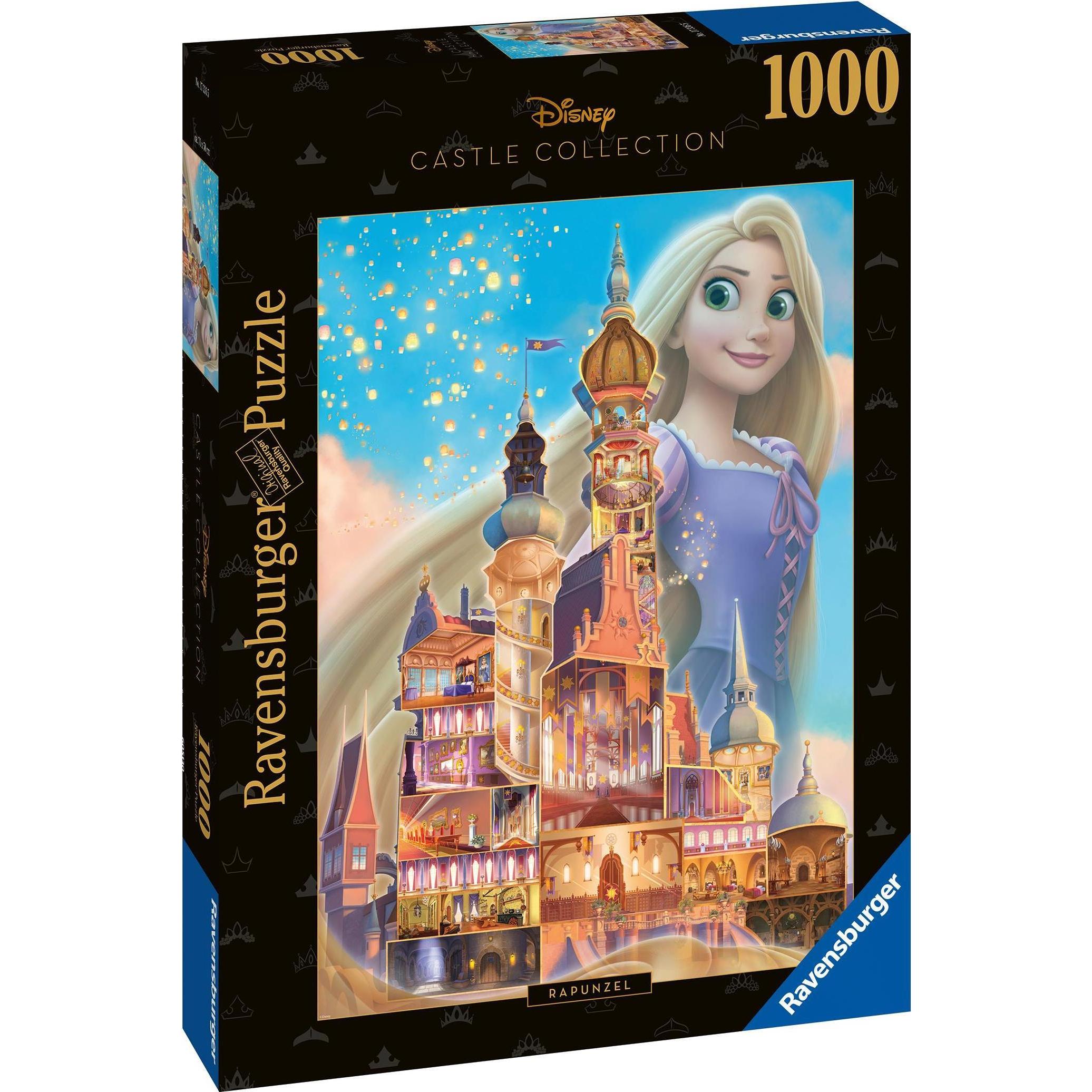 Ravensburger Puzzle Disney Castles - Rapunzel (1000 Teile)