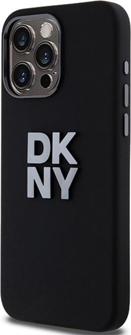 Produktbild DKNY DKHCP15XSMCBSK iPhone 15 Pro Max 6.7" czarny/black hardcase Liquid Silicone Metal Logo (Apple iPhone 15 Pro Max)