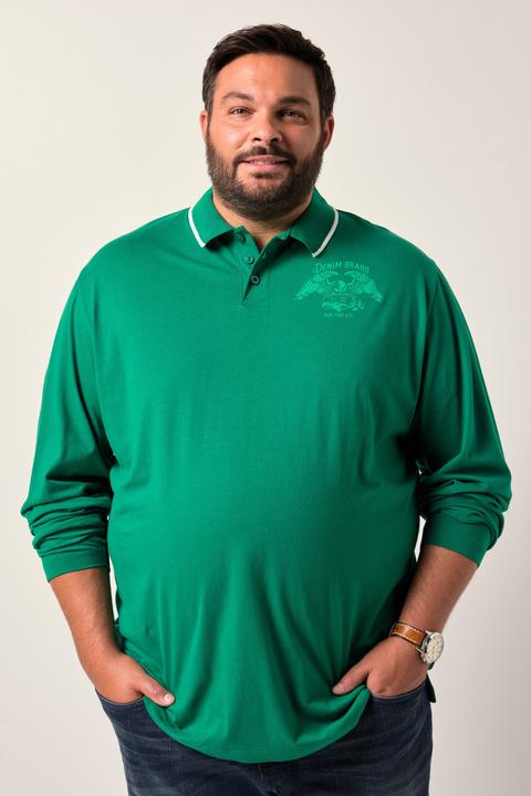 Produktbild Men+ Poloshirt, Halbarm, Brustprint (7XL)