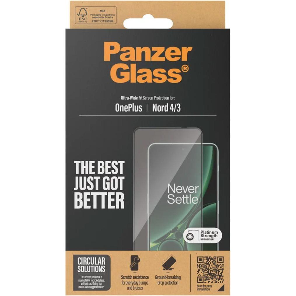 Thumbnail - PanzerGlass Screen Protector OnePlus Nord 4 3 Ultra-Wide Fit (1 Stück, OnePlus Nord 4, OnePlus Nord 3), Smartphone Schut...