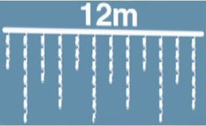 Produktbild Christmas Gifts Weihnachtsbaumlichter Aussenlichtvorhang 360 LED Timer Controller Warmweiss (15 m)