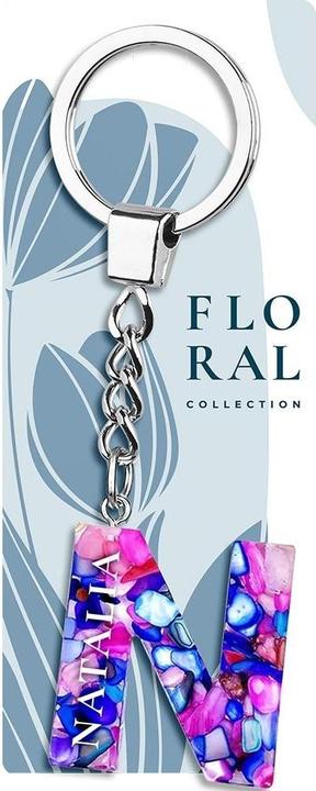 V-TAC Schlüsselanhänger Buchstabe Natalia