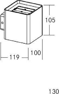Actual product image Brumberg Surface-mounted LED wall light (1200 lm)