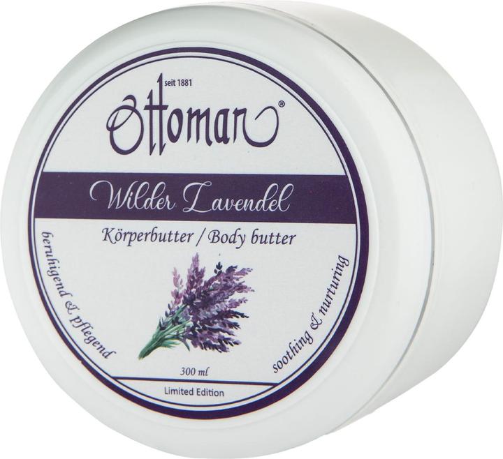 Image du produit Ottoman Beurre corporel à la lavande 300ml, soin corporel riche (Crème pour le corps, 300 ml)