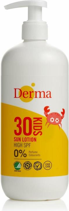Immagine prodotto Deroma Lozione solare per bambini SPF 30 500 ml (Crema solare, SPF 30, 500 ml)