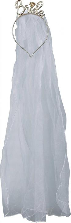 Actual product image Fiestas Guirca Plastic Bride Headband & Veil