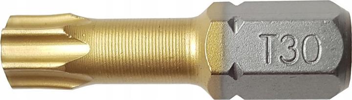 Actual product image Stalco Bit tip 1/4 Torx T30 25 mm titanium according to WKR (25mm)