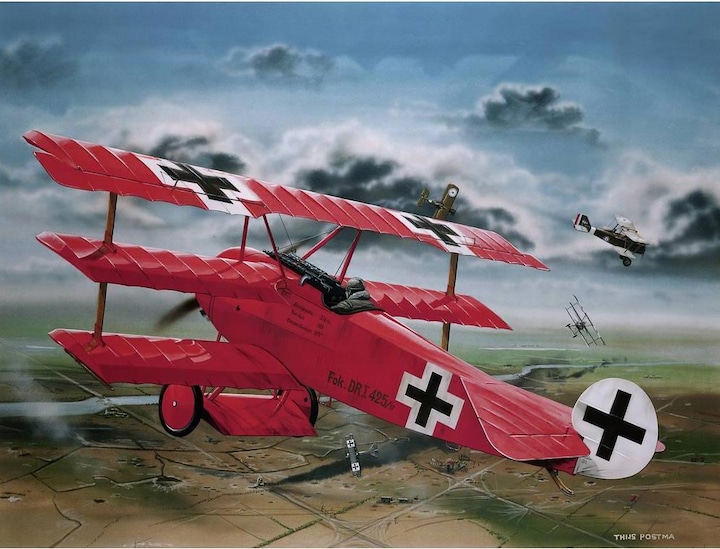 Actual product image Revell Fokker Dr.1 Manfred von Richthofen