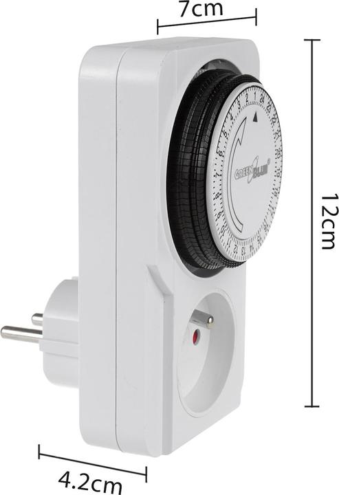 Productafbeelding Greenblue Programmierbare Zeitschaltuhr analoger GB360 E