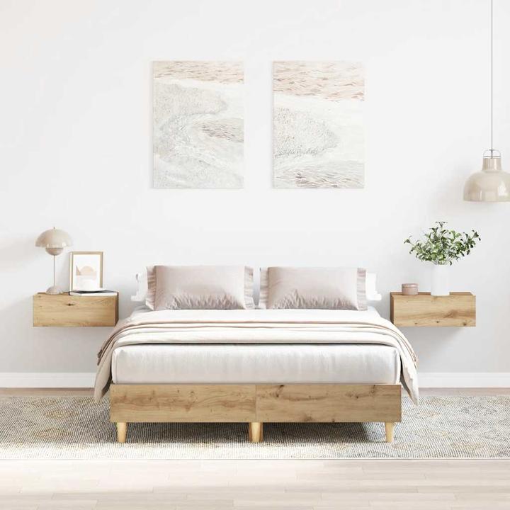 Actual product image vidaXL Bettgestell (140 x 190 cm)