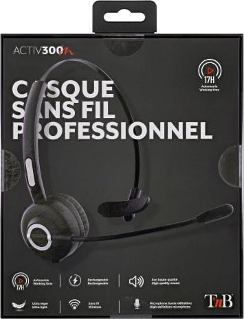 Image du produit T'nB Casque professionnel TNB Activ 300M (Sans fil, USB-A)