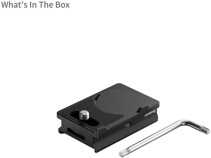Image du produit SmallRig Arca-Swiss Montageplatte für AirTag für FUJIFILM