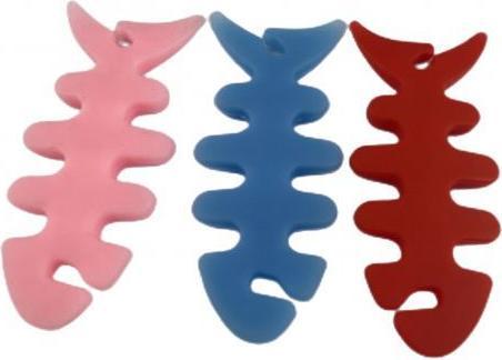 Produktbild Hurtel Fish-shaped headphone cable wrap - blue