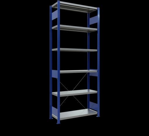 Immagine prodotto Schulte Lagertechnik MULTIplus330 sistema di scaffalatura di base senza viti con traversa