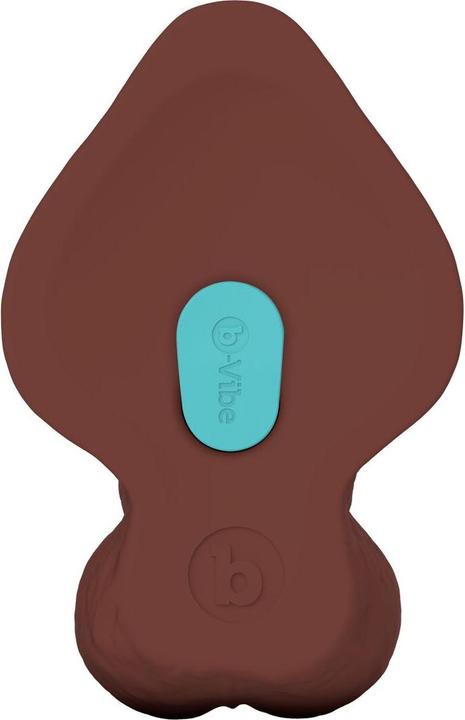 Actual product image Earthly Body Slipskin Realistic Silicone Dildo 9 Inch Curved Brown