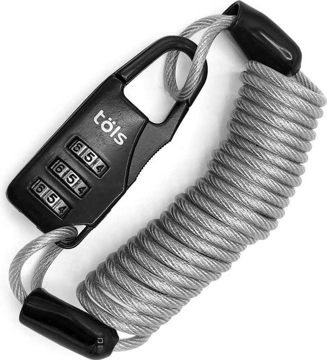 Produktbild Töls Spiral Combination Lock, Spiralschloss 1.5m, Ø 2.5mm