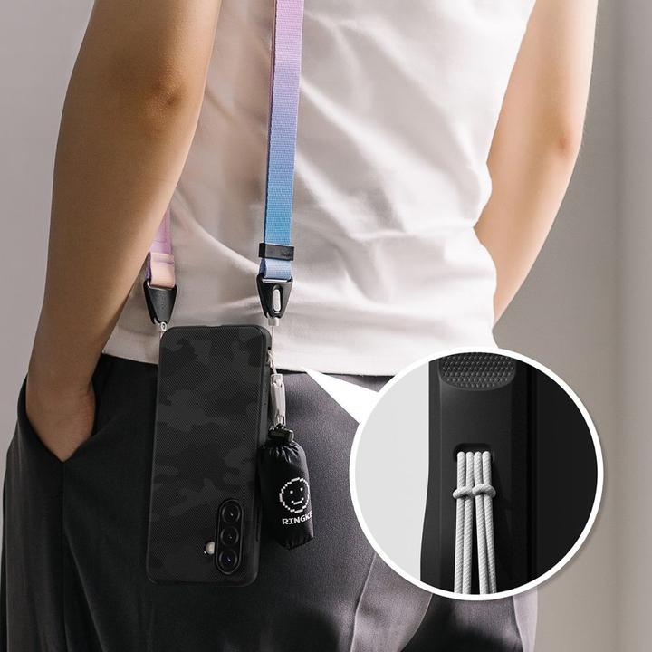 Produktbild Ringke Onyx Case for Samsung Galaxy A36 / A56 - Black Camo (Samsung Galaxy A36, Samsung Galaxy A56 5G)