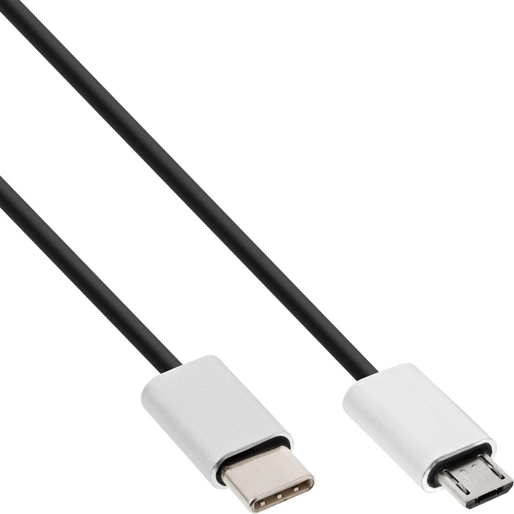 Image du produit InLine USB C – USB Micro B (0.50 m, USB 2.0)