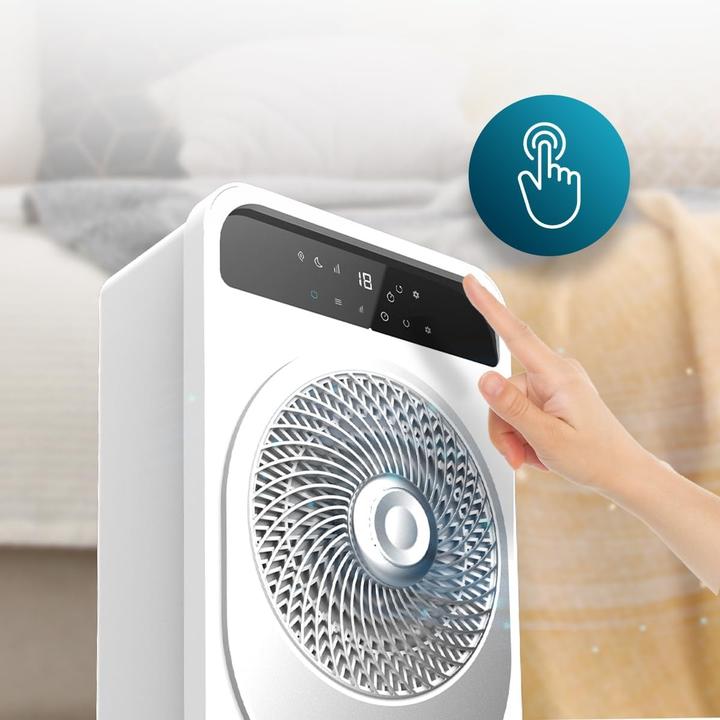 Actual product image Cecotec Evaporative Cooler with Remote, LED Display, Touchscreen, 12 Speeds, Timer, 360° Oscillation