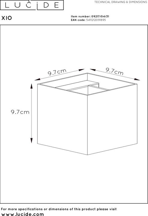 Produktbild Lucide Xio (350 lm, G9)