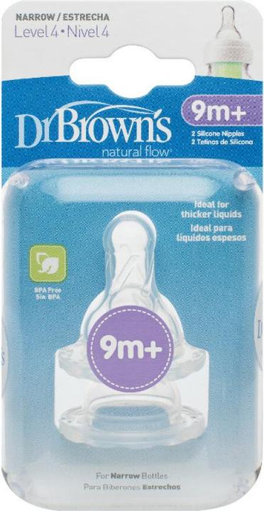 Immagine prodotto Dr Browns DR. Browns 4 Silicone Standard 9 m + 2 (QU0053)