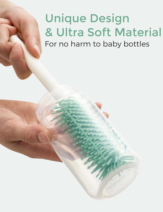 Actual product image Momcozy 7-in-1 baby bottle cleaner set