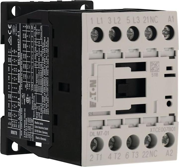 Produktbild Eaton DILM-Schütz,4kW,3polig,24VDC