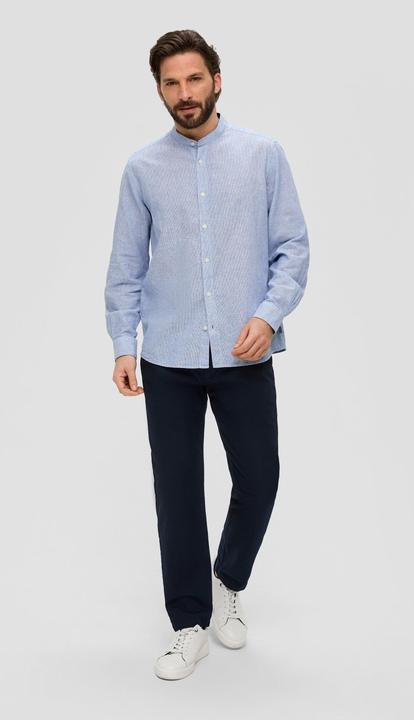 Immagine prodotto s.Oliver Hemd Regular: Hemd aus Baumwoll-Leinen-Mix (M)