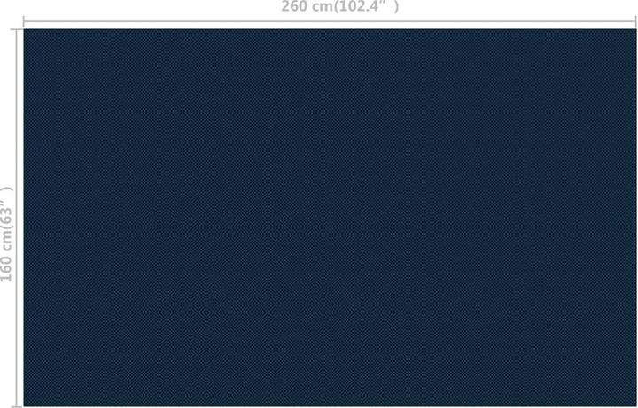 Actual product image vidaXL Poolabdeckung