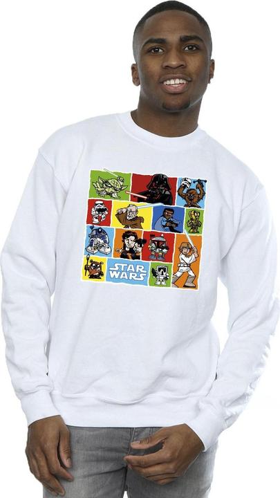 Produktbild Star Wars Comic Drawing Montage Sweatshirt (L)