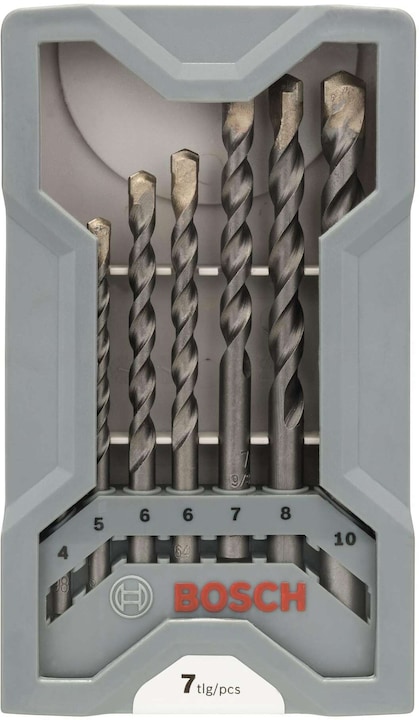 Actual product image Bosch Professional Zubehör Concrete drill set CYL-3 (4 mm, 5 mm, 6 mm, 7 mm, 8 mm, 10 mm)