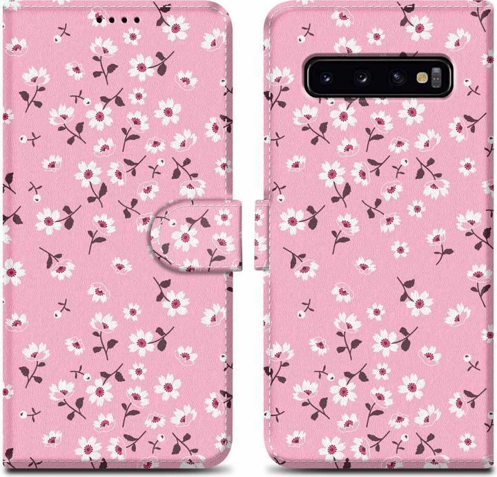 Actual product image Cadorabo Book cover with print (Samsung Galaxy S10+)