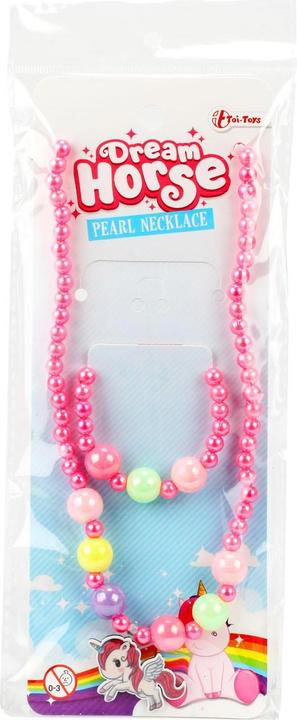 Immagine prodotto Dream Horse Collana e braccialetto di perle Unicorn (In plastica)